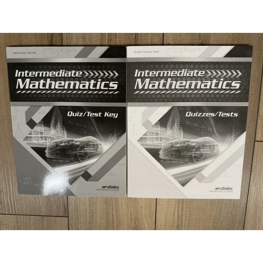 Abeka 7th 7 Grade - Intermediate Mathematics Quiz and Test Brand NEW student